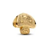Pandora Moments Textured Mushroom mini hela, keltakullattu, 764048C00