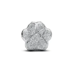 Pandora Moments Textured Paw mini hela, hopea, 794043C00
