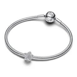 Pandora Moments Textured Star mini hela, hopea, 794050C00