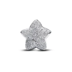 Pandora Moments Textured Star mini hela, hopea, 794050C00