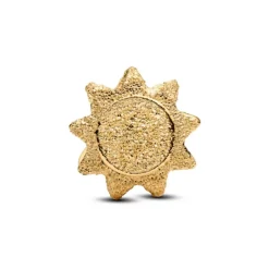 Pandora Moments Textured Sun mini hela, keltakullattu, 764052C00