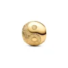 Pandora Moments Textured Yin and Yang mini hela, keltakullattu, 764045C00