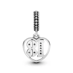 Pandora Moments 18th Celebration hela, hopea, 797262CZ