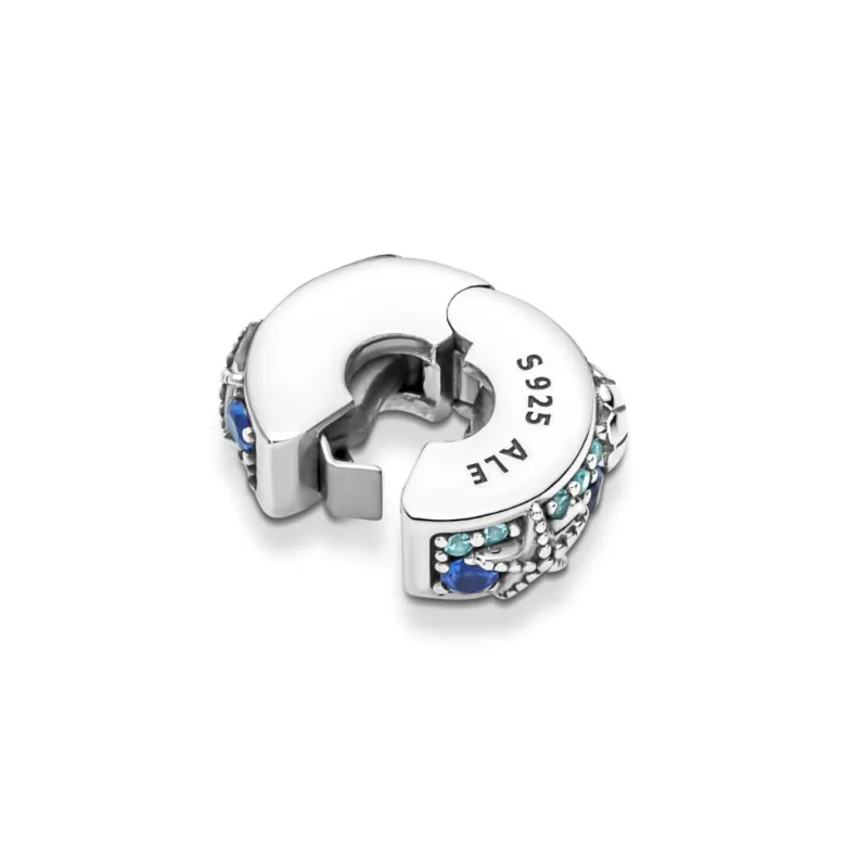 Pandora Moments Tropical Starfish & Shell lukkopala, hopea, 791678C01