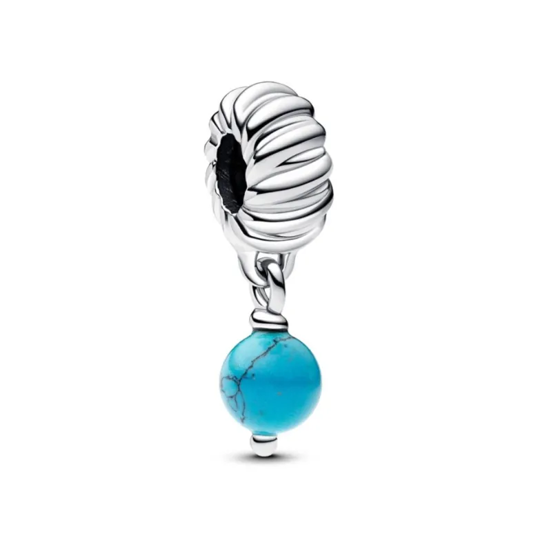 Pandora Moments Turquoise-coloured hela, hopea, 793901C01