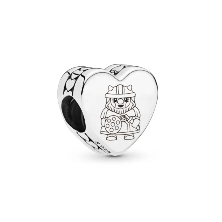 Pandora Moments Viking Heart hela, hopea, 792015C00_E046