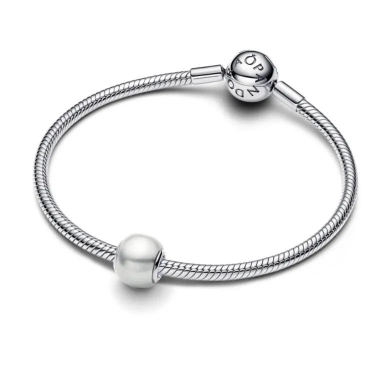 Pandora Moments White hela, hopea, 793781C01