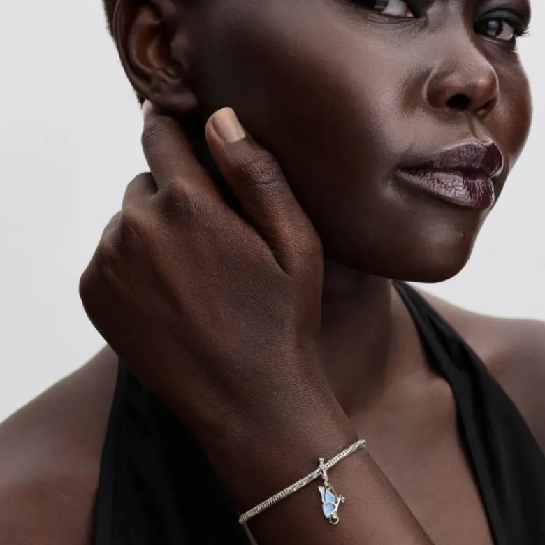 Pandora Moments Winged hela, hopea, 794241C01