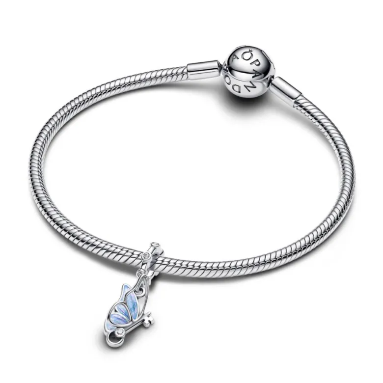 Pandora Moments Winged hela, hopea, 794241C01