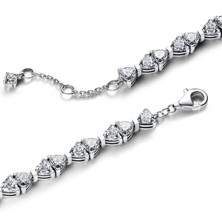 Pandora Timeless Bow Chain rannekoru, hopea, 594262C01