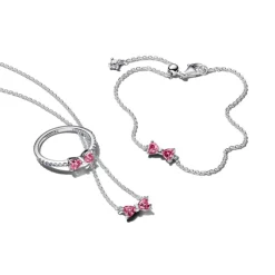 Pandora Timeless Bow kaulakoru, hopea, 394235C01-45