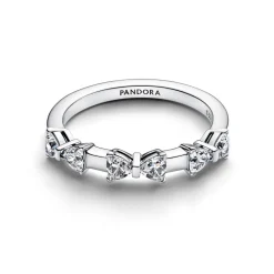 Pandora Timeless Bow Station sormus, hopeaa, 194233C01