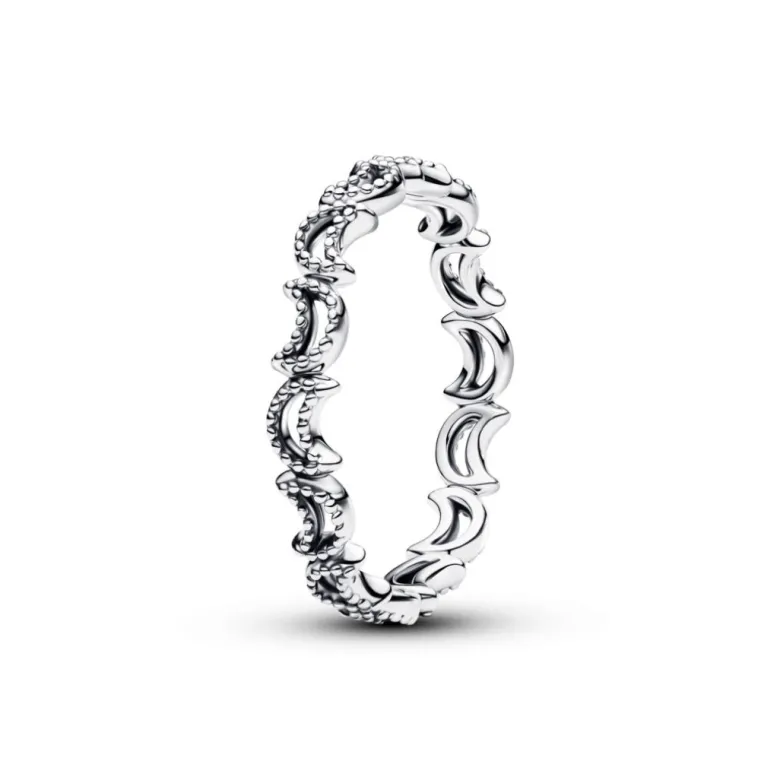 Pandora Timeless Crescent Moon sormus, hopea, 194258C00