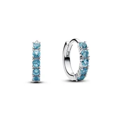 Pandora Timeless Light Blue rengaskorvakorut, hopea, 293849C01