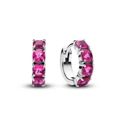 Pandora Timeless Pink rengaskorvakorut, hopea, 293851C02