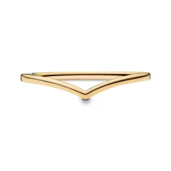 Pandora Timeless Polished Wishbone sormus, keltakullattu, 168742C00