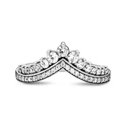 Pandora Timeless Princess Wishbone sormus, hopea, 197736CZ