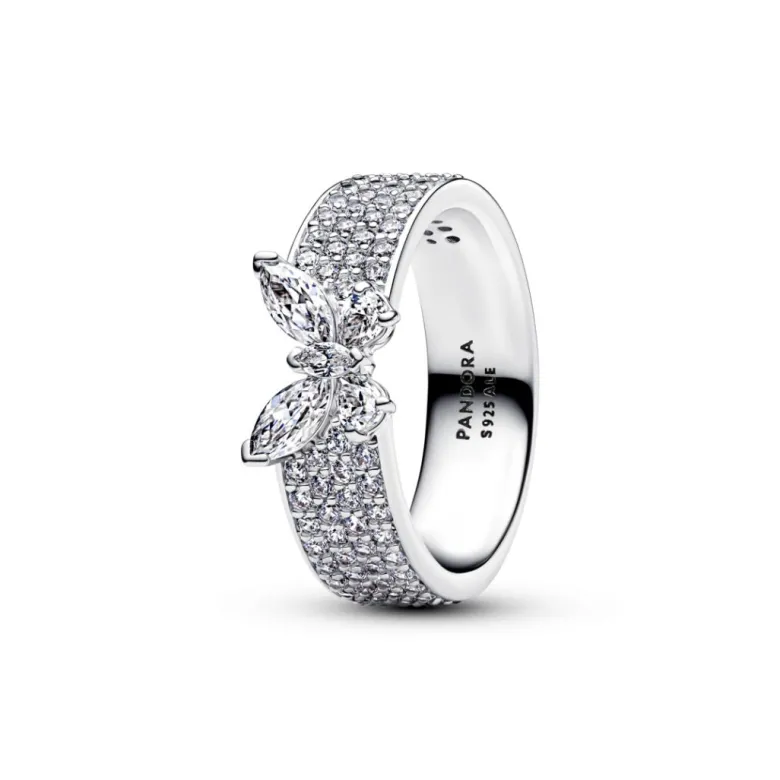 Pandora Timeless Sparkling Butterfly Bold sormus, hopea, 194270C01