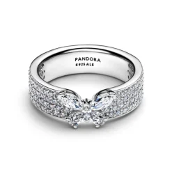 Pandora Timeless Sparkling Butterfly Bold sormus, hopea, 194270C01