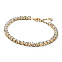 Pandora Timeless Sparkling Bold Tennis rannekoru, keltakullattu, 563539C01