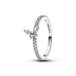 Pandora Timeless Sparkling Butterfly sormus, hopea, 194269C03