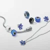 Pandora Timeless Sparkling Herbarium Cluster tappikorvakorut, hopea, 292407C01