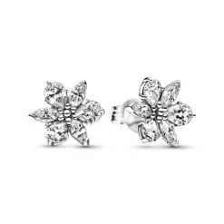 Pandora Timeless Sparkling Herbarium Cluster tappikorvakorut, hopea, 292633C01