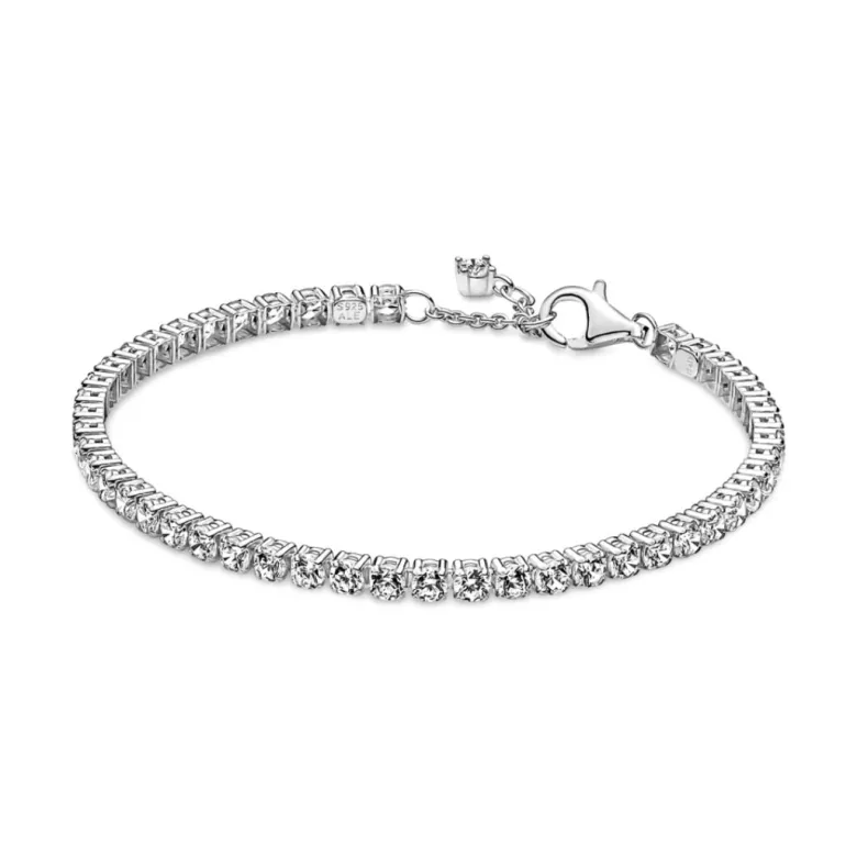Pandora Timeless Sparkling Tennis rannekoru, hopea, 591469C01