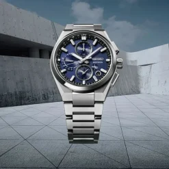 Seiko Astron GPS Solar Dual-Time Chronograph rannekello, SSH161J1