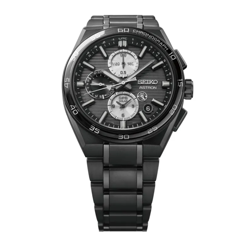 Seiko Astron Premium GPS Solar Dual-Time Chronograph rannekello, SSH179J1