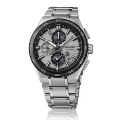 Seiko Astron Premium GPS Solar Dual-Time Chronograph rannekello, SSH177J1