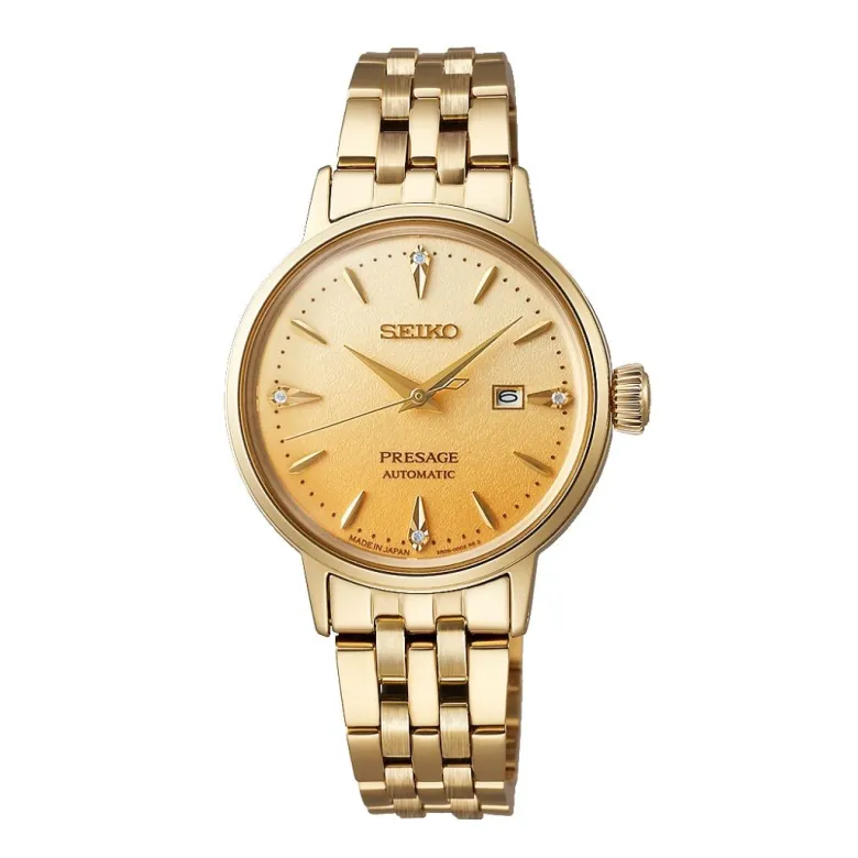 Seiko Presage Cocktail Time Eggnog rannekello, SRE018J1