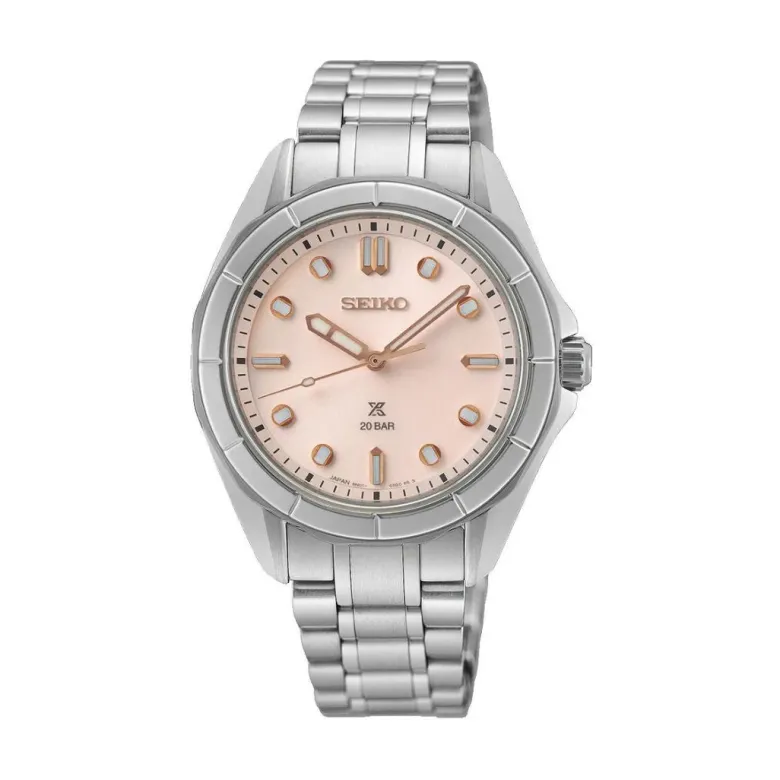 Seiko Prospex Marine Sports Shell Pink rannekello, SUR597J1