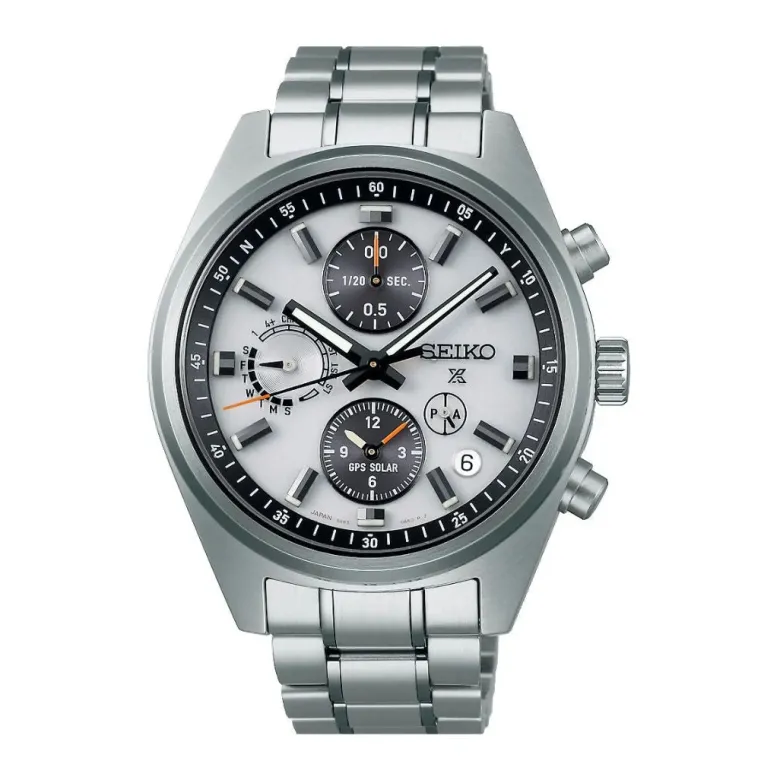Seiko Prospex Speedtimer GPS Solar Dual-Time Chronograph rannekello, SSH165J1