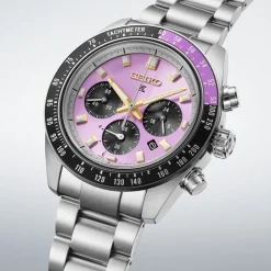 Seiko Prospex Speedtimer Solar Chronograph 145th anniversary rannekello, HBJ005P1