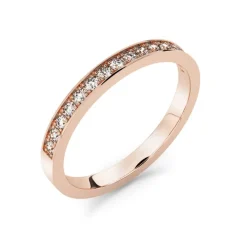 Silván Ariel timanttisormus 0,16ct, rosekultaa, Silván vihkisormukset