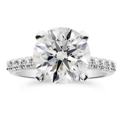 Silván Charlotte timanttisormus 3,22ct, valkokultaa, Silván vihkisormukset