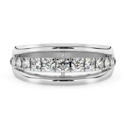 Silván Daria timanttisormus 0,15ct, valkokultaa, Silván vihkisormukset