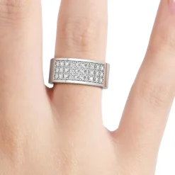 Silván Henrietta timanttisormus 0,95ct, valkokultaa, Silván vihkisormukset