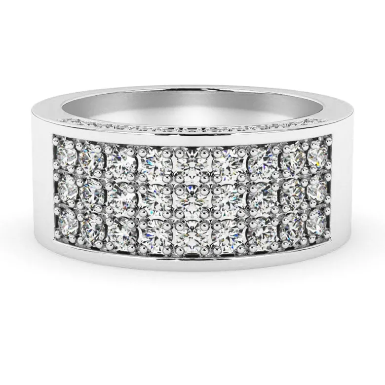 Silván Henrietta timanttisormus 0,95ct, valkokultaa, Silván vihkisormukset