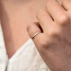 Silván kihlasormus 2mm puolipyöreä, rosekultaa, Silván kihlasormukset