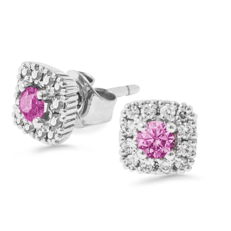 Silván Kummit timanttikorvakorut 0,22ct, valkokultaa, Silván timanttikorut