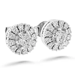 Silván Lauriel timanttikorvakorut 0,84ct, valkokultaa, Silván timanttikorut