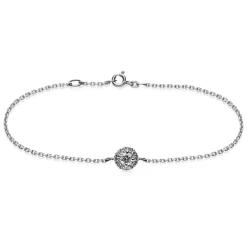 Silván Lauriel timanttirannekoru 0,23ct, valkokultaa, Silván timanttikorut