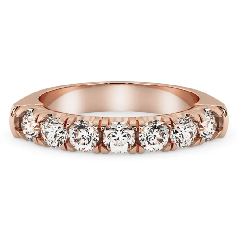 Silván Majlis timanttisormus 0,35ct, rosekultaa, Silván vihkisormukset