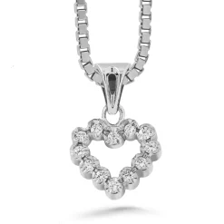 Silván Mimosa timanttiriipus 0,12ct, valkokultaa, Silván timanttikorut