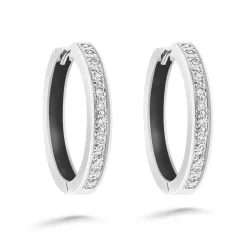 Silván Olivia timanttikorvakorut 0,24ct, valkokultaa, Silván timanttikorut