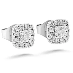 Silván Rosalie timanttikorvakorut 0,48ct, valkokultaa, Silván timanttikorut