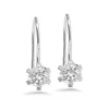 Silván Solitaire timanttikorvakorut 0,40ct, valkokultaa, Silván timanttikorut