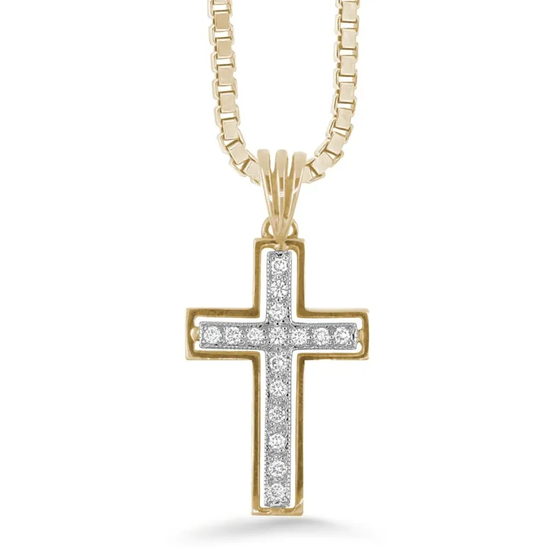 Silván timanttiriipus 0,32ct, kelta- ja valkokultaa, Silván timanttikorut